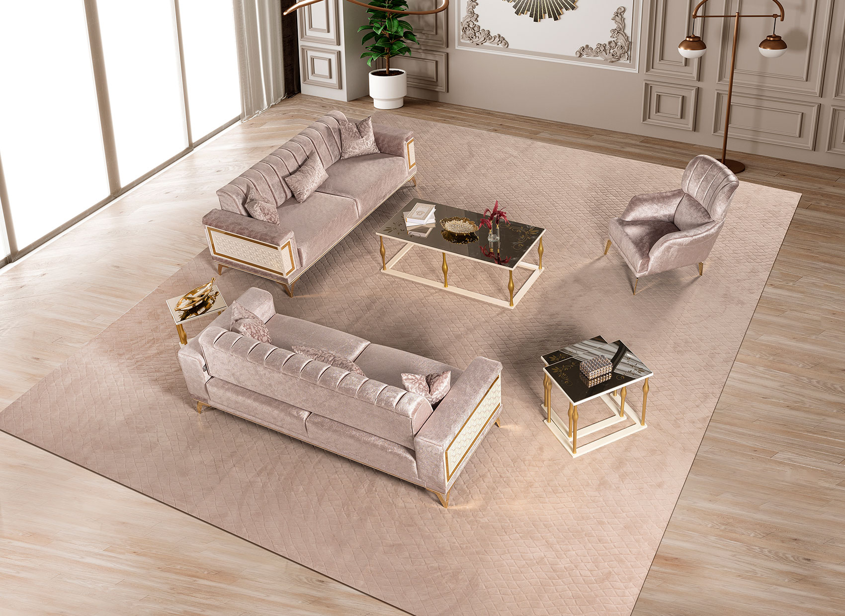 Versace Koltuk Takımı